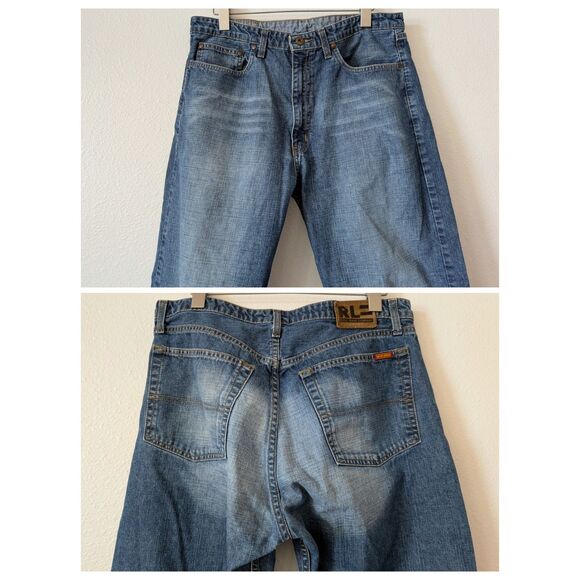 Ralph Lauren Polo Jeans Co. Men’s Straight Leg Denim Jeans  Sz 34x32 - Picture 7 of 9